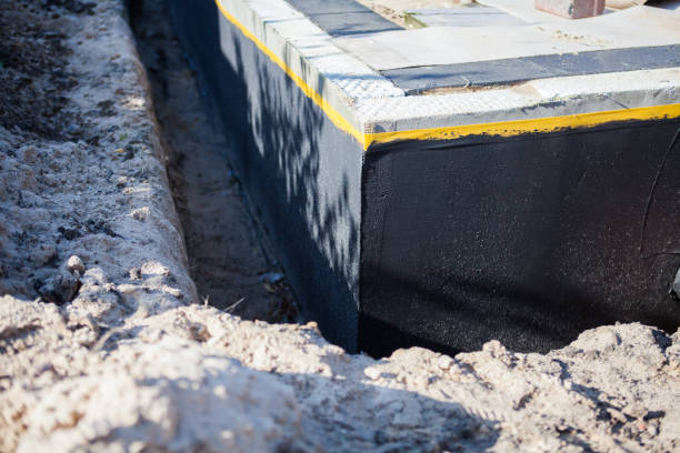 SJ Waterproofing Pros completing home waterproofing near Harrisburg, IL